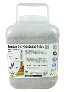 ADILAID Daily Diet Rabbit Pellets (3.3Kg)