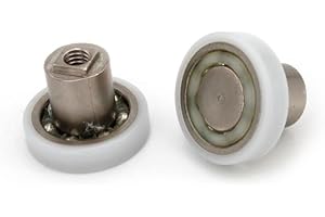 VETRORICAMBI Roulement revêtu pour cabine de douche Friges 17,7 x 4 x 13,3 mm M4 mâle