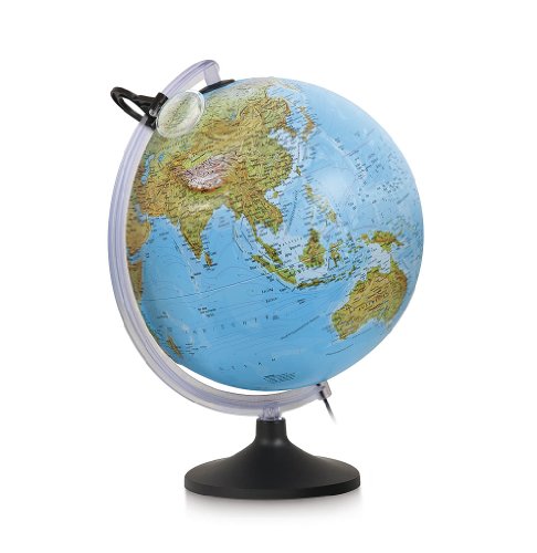 Nova Rico- TECNODIDATTICA Mappamondo Uranio D.30 (Luce) Scuola Cartoleria, Multicolore, 0333URFGITLNTL46