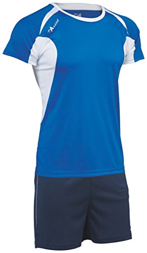 Asioka 69/12N Conjunto de Mangas Cortas, Unisex niños, Azul Marino (Royal), 4-6/5XS