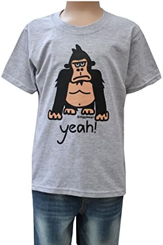 Boys Grey Gorilla T.Shirt