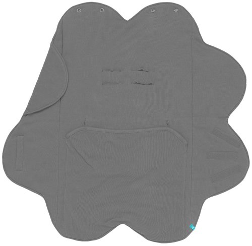 Wallaboo Einschlagdecke Fleur, Sehr praktische und Kuschelweiche Decke in eine Blumenform - 3