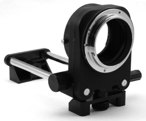 Pixtic - Soufflet macro pour reflex Nikon D60 D80 D90 D3100 D5000 D300 D700 etc