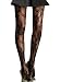 Produktbild Damen Schwarz Nahtlos Blumen Netzs Strumpfhose
