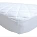 Baby Works Quilted and Fitted Bamboo Crib Mattress Protector (White)