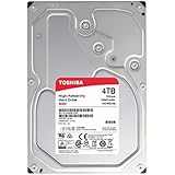 Toshiba N300 High Reliability 4TB Internal NAS Hard Drive (Bulk) 7200RPM 128MB 3.5 Inch SATA - HDWQ140UZSVA