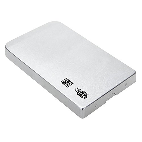 Unita ‚Festplatte – TOOGOO(R)Ausserhalb Box Gehaeuse fuer 2,5 „SATA HDD Festplatte USB 3.0 mit Silber Fall - 4