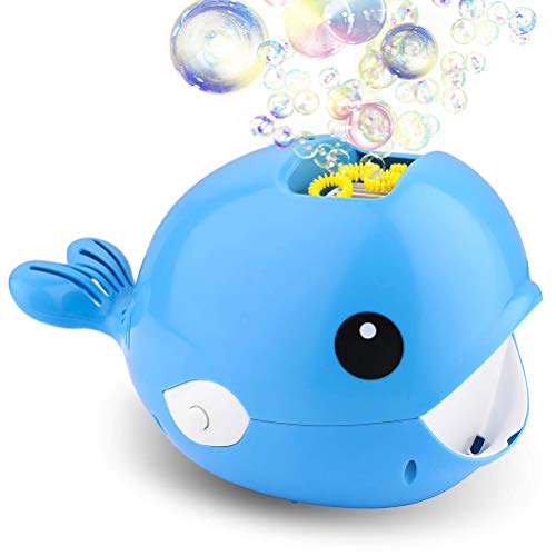 Preisvergleich Produktbild Egosy Badewannenspielzeug,Blase Badespielzeug Seifenblasenmaschine Wasserspielzeug Automatisch Baby Spielzeug mit Musik Kinder (4-6 Jahre)