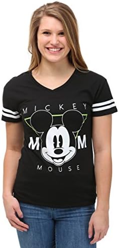 Mickey Mouse Juniors V-Neck Soccer T-Shirt Medium