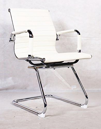 White Eames Reception Conference Visitor Meeting Boardroom Office Chair