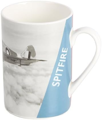 Spitfire China Photographic Mug in Tin Keepsake Gift Box - WWII Picture