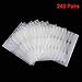 Clear White Double Eyelid Maker Adhesive Tapes Stickers 154 Pairs