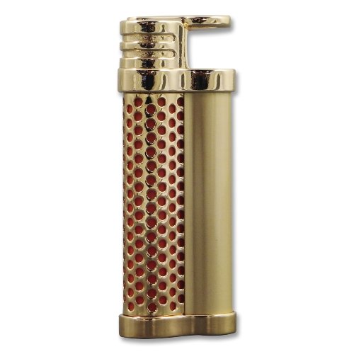 Preisvergleich Produktbild Feuerzeug HADSON Sphere Jet-Flame goldin