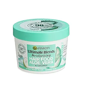 Garnier Ultimate Blends Hair Food Aloe Vera 3-in-1 Normal Hair Mask Treatment 390ml
