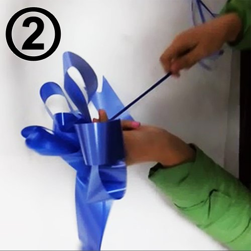 TtS 1/3/5 Bowknot & 7M Band Antennenschleifen Schelifen Autogirlande Autodeko Hochzeit - 6