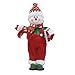 Price comparison product image BURFLY Santa Claus Decoration Snowman Angel Ornament Holiday Small Gift Dolls Red