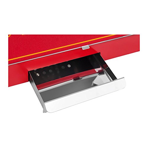 Royal Catering – RCPW-16.3 – Popcornmaschine mit Wagen – US Design – rot - 5