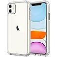 JETech Cover per iPhone 11 6,1", Anti Ingiallimento Custodia Case con Assorbimento degli Urti e Anti-Graffio (Trasparente)