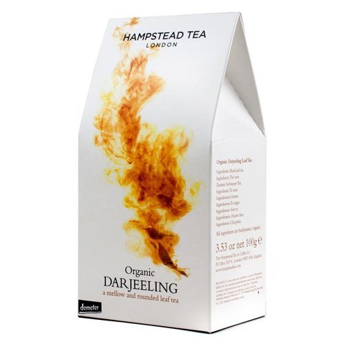Hampstead Tea Organic Fairtrade Darjeeling Loose Leaf Tea (100g) by Hampstead Tea