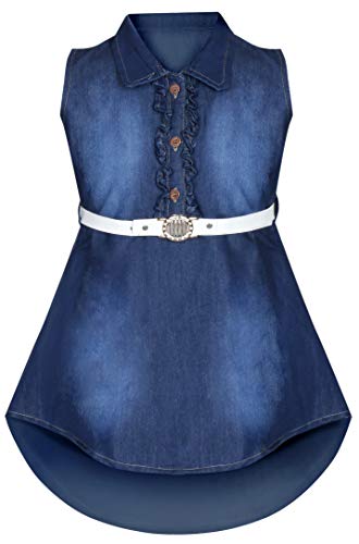 Infant Jeans Frock Dress (Design 