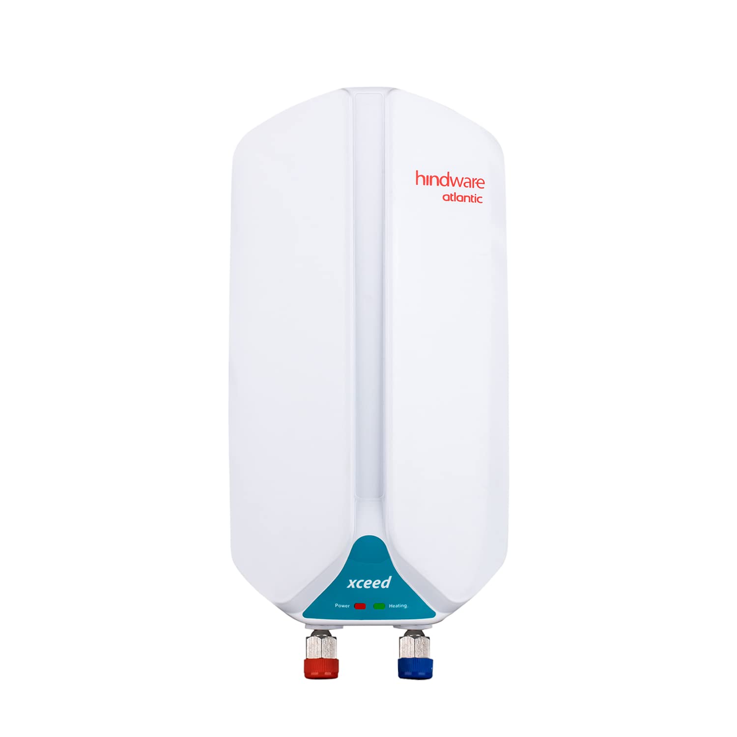 Hindware Atlantic Xceed 3L Instant Water Heater With Copper Heating Element & High Grade Stainless Steel Tank (White), Wall M