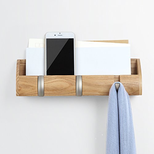 Umbra 1004250-390 Cubby Mini-Aufbewahrung, Holz, natur, 27,62 x 5,71 x 7,62 cm - 5