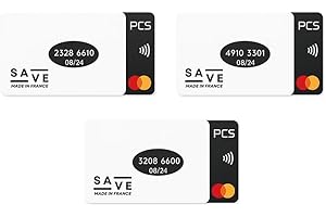 Idée pro mobilité® – Lot de 3 Étuis Carte Bancaire Anti-RFID/NFC – Format CB Standard – Ultra Fins & Légers – Bloque sans Contact & Piratage – Fabriqués en France