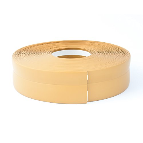 [DQ-PP] para interruptores de la barra de 5 M miel de 32 x 23 mm tapajuntas plano de colour madera de perfil de plástico barra de suave zócalo de la barra de colour amarillo