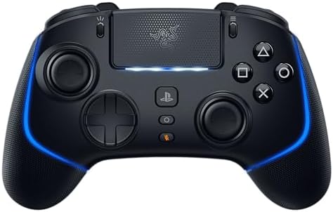 Razer Wolverine V2 Pro - Controller wireless per PS5 e PC (HyperSpeed Wireless, pulsanti d'azione mecha-tattili, D-Pad a 8 microinterruttori, HyperTrigger) Nero
