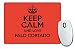 Produktbild Rot Keep Calm und Love Palo Cortado Mauspad Farbe 2733