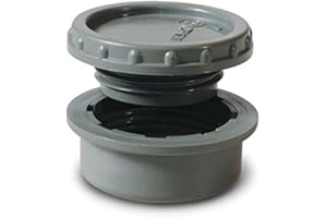 INSPIREPRO Piezas de pvc de 40mm ideal para las instalaciones de desague en pvc de 40mm (Tapón con registro)