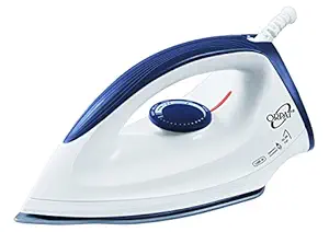 Orpat OEI 187 1200-Watt Dry Iron (White and Blue)