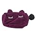 Imported Cute Cat Pencil Pen Case Cosmetic Pouch Brush Makeup Storage Bag - P...-54001240MG RS.295.00