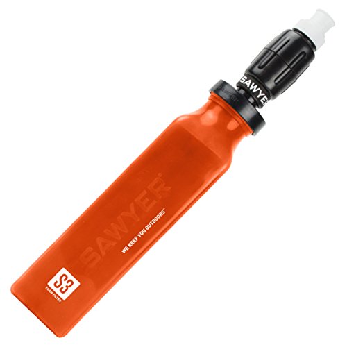 Sawyer Select S3 Wasserfilter Wasserreiniger Schwermetalle Viren Bakterien Protozen Chemikalien (verbessert: Geschmack und Geruch) mit PointONE Mini Filter und Aktivkohlefilter