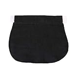 Das weiche Jersey-Element bietet zusätzliche Unterstützung. Sehr bequem, passt sich perfekt an den Schwangerschaftsbauch an. Dehnbares Gummiband ermöglicht Ihnen, Ihre Hose mit Ihrem Bauch zu wachsen.