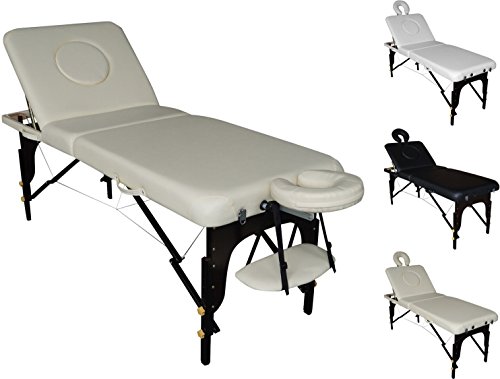 POLIRONESHOP ZAR Camilla mesa robusta portátil para masaje estética tattoo