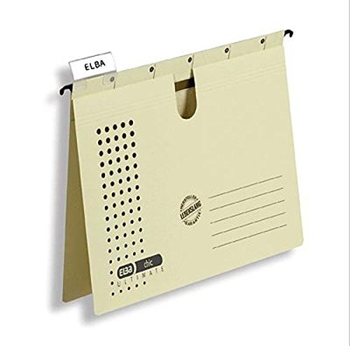 Preisvergleich Produktbild ELBA Hängehefter chic / 85802CH, chamois, Karton (RC), A4, Inh. 5
