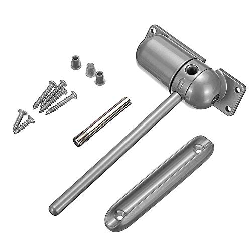 Preisvergleich Produktbild Mini-Türschließer, verstellbar, automatische Festigkeit, Grau