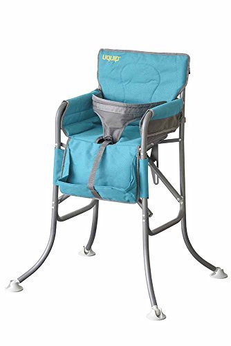 Baby- und Kleinkinder Hochstuhl mit abnehmbarem Sicherheitsgurt, 30Kg Traglast, extra breite Standfüße für besonders sicheren Stand, Uquip Candy 244007