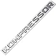 Other Kompressor Chrome Badge Emblem CLK SLK SL CLS ML GL A B C E S Class Mercedes