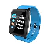 Chenang Intelligent Sport-Armband,Unisex Fitnessarmband M28 Smart Watch Wasserdicht IP67 Smartwatch Fitness Tracker Uhr mit Pulsmesser Schlafmonitor Stoppuhr