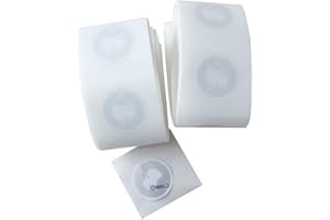 FONGWAH 50 piezas NTAG215 NFC Tags Blanco PVC Adhesivo Etiqueta Sony LG Android Figuras 25 mm