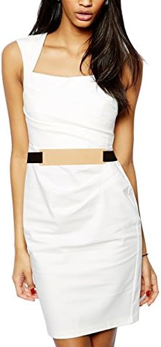 Black Butterfly Clothing SMALL 18cm Wide Gold Metal Plate Mirror Finish Black Elastic Waspie Fashion Belt (16-20)