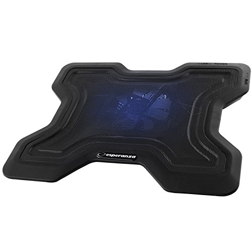 Esperanza 15.6“ Laptop Kühler │ Cooling Pad │ Kühl-Unterlage │Notebook-Ständer │PC-Cooler │Festplatten-Kühlung - 3