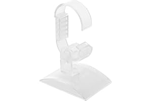 VILLCASE Uhrenhalter Uhrenständer C-Förmiger Armbandhalter Acryl-Uhrenständer Klarer Schmuckständer Für Heimeinzelhandel (2 Stück Transparent)