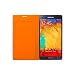 Produktbild Samsung EF-WN900BOEGWW Flip Wallet Case Galaxy Note 3 N9005 inkl. Visitenkarten fach Wild orange