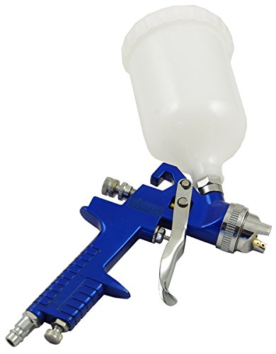 1,4mm HVLP H-827P Lackierpistole Spritzpistole + 2x Düsensatz 1,7mm & 2,0mm - 3