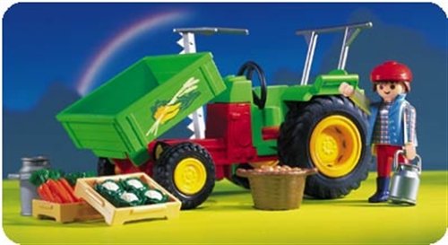 Preisvergleich Produktbild PLAYMOBIL 3074 - Trakor / Ladefläche