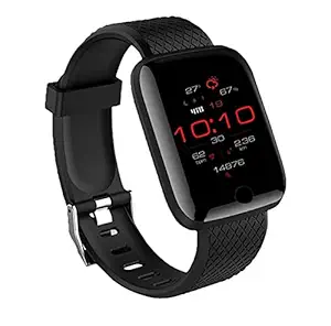 TechKing (Monsoon Offer:5 Years Warranty) Smart Watch 1.3'' Full Touch Pulse Screen Smart Watch, with Heart Rate, Sleep Monitoring & IP65 SweatProof