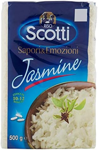 Riso Scotti - Riso Jasmine Profumato Ideale per Contorni - 500 gr